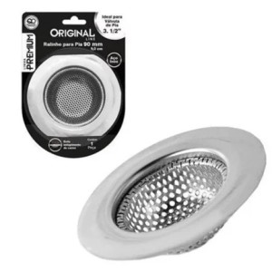 Ralo pia inox slo734 90mm 3.1/2  c/1pç  premium original