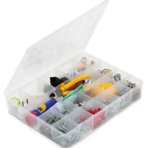 Organizador n.4 1pç c/19 divisórias 37,5x28x6,5 cm 104tr  104c giotto