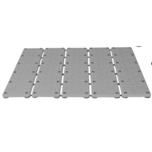 Estrado para box cinza c/1pç 60 ventosas 06.63.00 injetemp