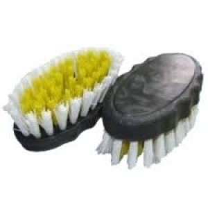 Escova oval plastica c/12pçs  272 novo horizonte