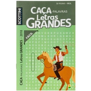 Livro caça-palavras letras grandes facil c/1 pç n2010 n2011 todolivro