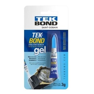 Cola instantanea gel c/1pç 3g 10611001102 tek bond