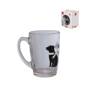 Caneca CAN255 Vidro Meu Amigo Cão 320ML