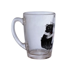Caneca CAN255 Vidro Meu Amigo Gato 320ML