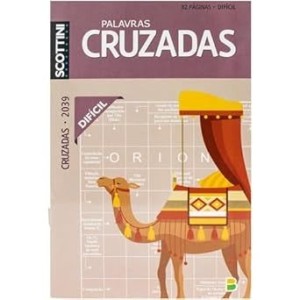 Livro cruzadas difícil c/1 pç n2039 todolivro