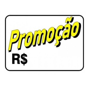Placa sinalizacao pq. promocao 15x20 c/1 pç pacific