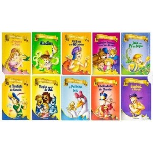 Livro clássicos de sempre c/10 pçs 978-85-7398-076-9 todolivro