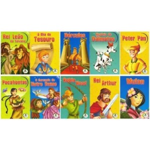 Livro um mundo de aventuras c/10 pçs 978-85-7398-577-1 todolivro