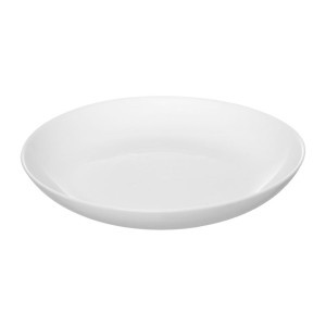 Prato fundo de opaline full branco 20cm opal202/br