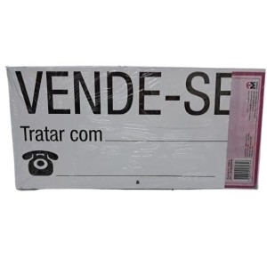 Placa vende-se 0746 pct c/20 fls 150x310mm marse