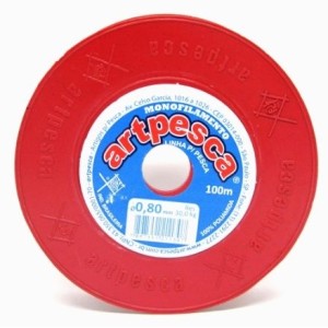 Linha pesca artpesca 0,80 c/1pç solapa 100mts