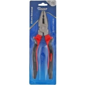 Alicate universal cabo emborrachado 20cm 90/8 c/1pç etilux