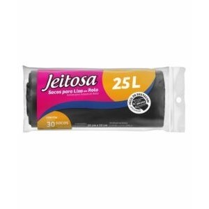 Sacos para lixo rolo 25l jeitosa bt4306