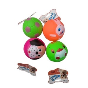 Brinquedo  mordedor bolinha c/1pç pet  wx4565   wx4568  wx4569